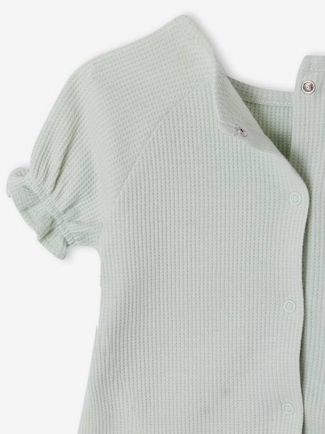 Lot 2 pyjashorts fille pratique vert sauge 14 - vertbaudet enfant 