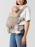 Porte-bébé physiologique évolutif AMYA beige+noir 5 - vertbaudet enfant 