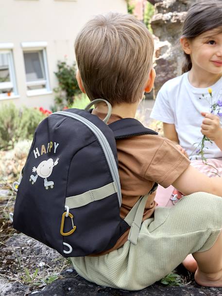 Sac à dos outdoor TINY bleu foncé+lilas 5 - vertbaudet enfant 