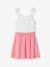 Robe filles fines bretelles marine+vieux rose 6 - vertbaudet enfant 