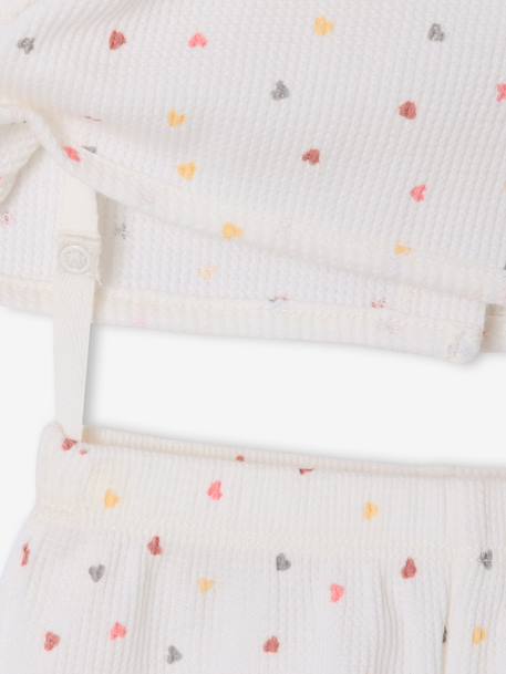 Lot 2 pyjashorts fille pratique vert sauge 10 - vertbaudet enfant 