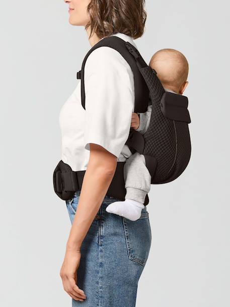 Porte-bébé physiologique évolutif AMYA noir 6 - vertbaudet enfant 