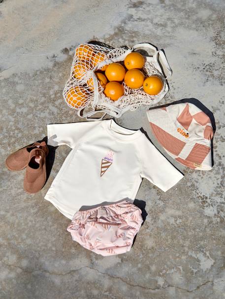 Maillot de bain couche bébé rose 4 - vertbaudet enfant 