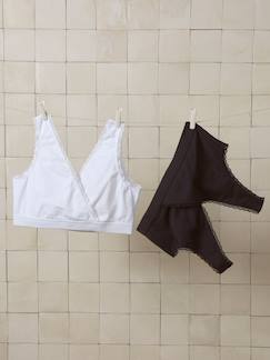Vêtements de grossesse-Lot 2 soutien gorge brassière grossesse