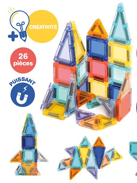 Magnetic Mini jeu de construction multicolore 4 - vertbaudet enfant 
