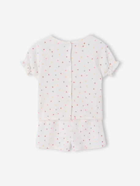 Lot 2 pyjashorts fille pratique vert sauge 8 - vertbaudet enfant 