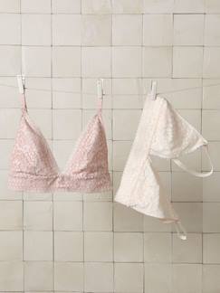 Vêtements de grossesse-Lot de 2 soutiens-gorge triangle d'allaitement