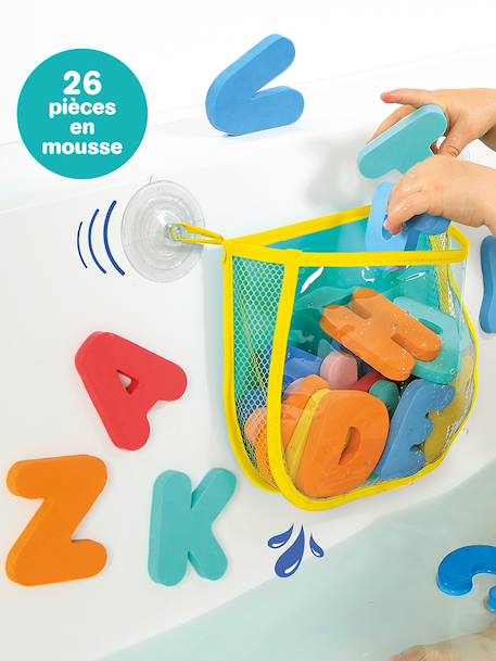 Jouet alphabet pour le bain multicolore 4 - vertbaudet enfant 