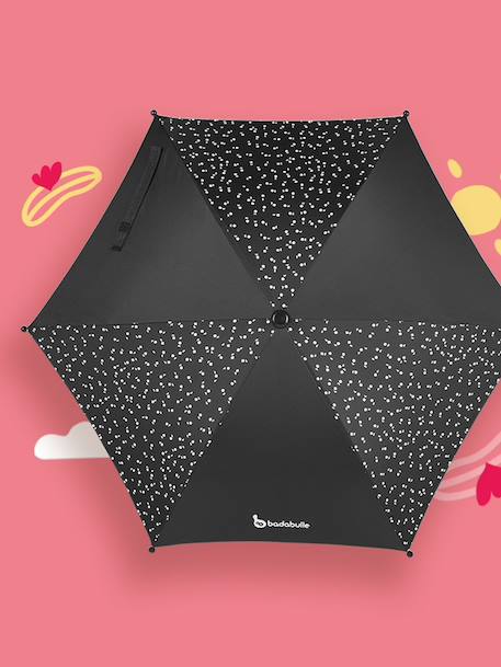 Ombrelle poussette universelle noir 3 - vertbaudet enfant 