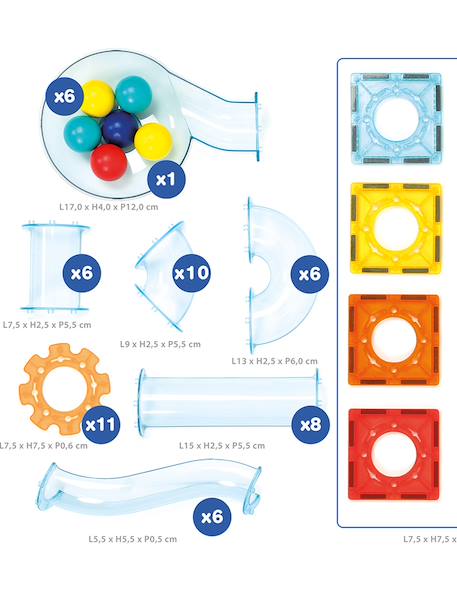 Magnetic circuit multicolore 4 - vertbaudet enfant 