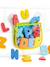 Jouet alphabet pour le bain multicolore 1 - vertbaudet enfant 