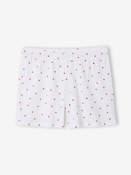 Pyjama court femme Capsule famille écru 6 - vertbaudet enfant 