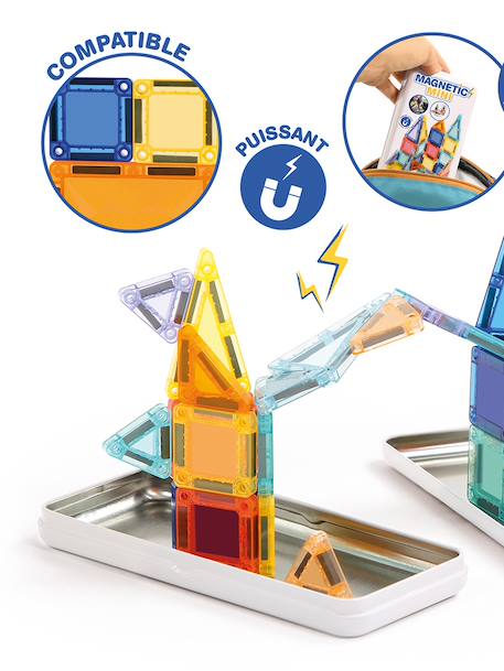 Magnetic Mini jeu de construction multicolore 6 - vertbaudet enfant 