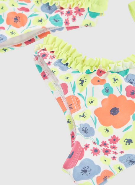 Bikini avec imprimé floral Multicolore 3 - vertbaudet enfant 