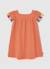 Robe  à fleurs Orange 3 - vertbaudet enfant 