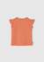 T-shirt de fille coton Orange 2 - vertbaudet enfant 