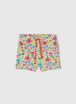 Short fille imprimé fleurs  - vertbaudet enfant