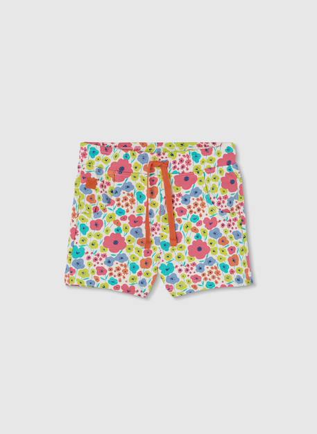 Fille-Short fille imprimé fleurs