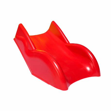 Sabot de glissière toboggan 2,63 m - partie basse - module de remplacement Rouge 4 - vertbaudet enfant 