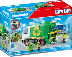 Jouet-Camion de recyclage playmobil modèle 71234 – jouet éducatif – enfants 4 à 10 ans