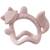 Bracelet de dentition bébé en silicone renard Rose+Vert paon 1 - vertbaudet enfant 