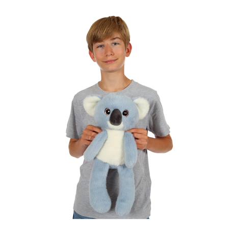 Peluche koala leggies bleu jeans - 48 cm Bleu 3 - vertbaudet enfant 
