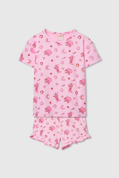 Fille-Pyjama fille coton  imprimé