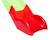 Sabot de glissière toboggan 2,63 m - partie basse - module de remplacement Rouge 3 - vertbaudet enfant 