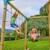 Aire de jeux xxl pistachier bois fsc® Marron - bleu - vert 3 - vertbaudet enfant 