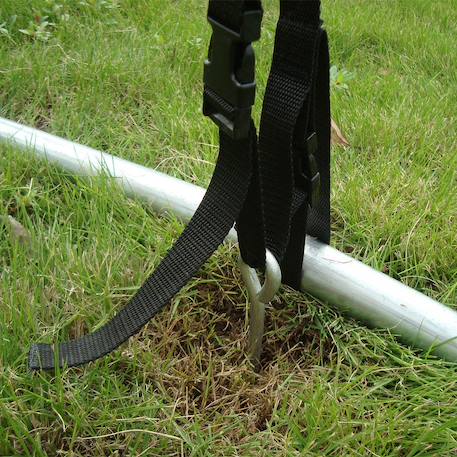 Kit d'ancrage pour trampoline 3,66 à 4,27 m Noir 5 - vertbaudet enfant 