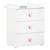 Chambre complète bébé avec lit à barreaux et commode à langer - basic Blanc+Blanc/gris+Blanc/rose 17 - vertbaudet enfant 