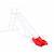 Sabot de glissière toboggan 2,63 m - partie basse - module de remplacement Rouge 5 - vertbaudet enfant 