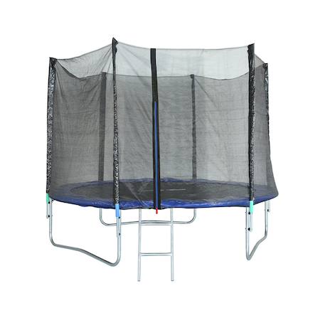 Trampoline ø 2,44 m avec filet de sécurité et échelle pour enfants Bleu 2 - vertbaudet enfant 