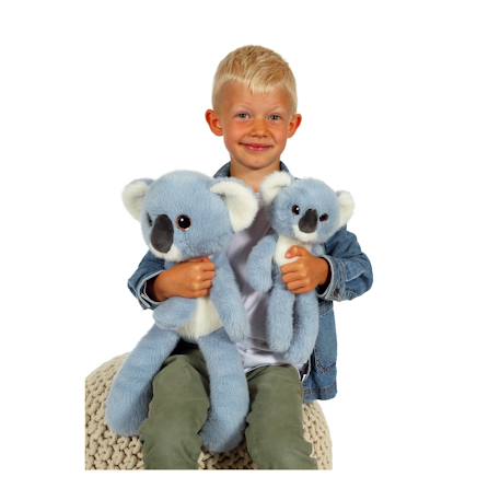 Peluche koala leggies bleu jeans - 48 cm Bleu 5 - vertbaudet enfant 