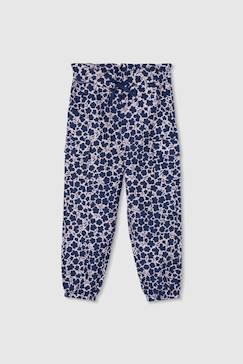 Pantalon fille imprimé fleurs  - vertbaudet enfant