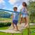 Aire de jeux xxl pistachier bois fsc® Marron - bleu - vert 4 - vertbaudet enfant 