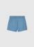 Jupe-short en denim délavé Bleu 2 - vertbaudet enfant 