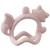 Bracelet de dentition bébé en silicone renard Rose+Vert paon 4 - vertbaudet enfant 