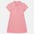 Robe  fille  style polo manches courtes Marine+Rose+Rose clair 10 - vertbaudet enfant 