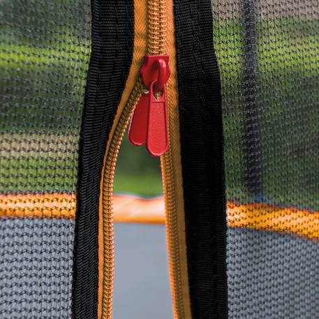 Trampoline ø 2,44 m avec filet de sécurité et échelle pour enfants Noir 5 - vertbaudet enfant 