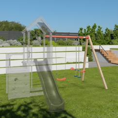 Jouet-Kit portique balançoire xchange player - extension aire de jeux pour enfants