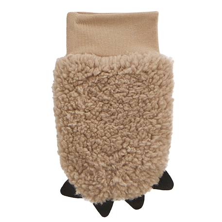 Chapka en sherpa + moufles népal Camel 5 - vertbaudet enfant 