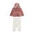 Ensemble bébé veste en sherpa et pantalon en molleton bloom Rose 2 - vertbaudet enfant 