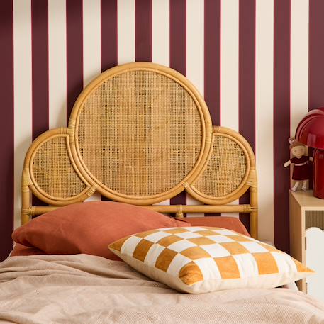 Tête de lit exotique rotin naturel chambre enfant 90 x 100 cm - lior Rotin naturel 1 - vertbaudet enfant 