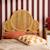 Tête de lit exotique rotin naturel chambre enfant 90 x 100 cm - lior Rotin naturel 1 - vertbaudet enfant 