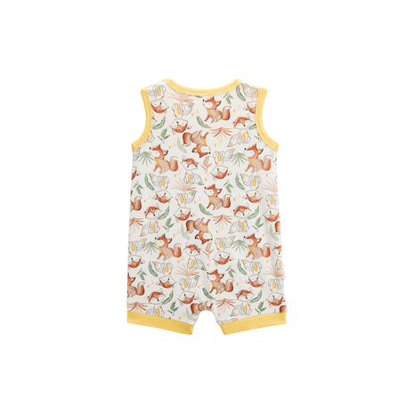 Barboteuse bébé petit envahisseur Jaune 3 - vertbaudet enfant 