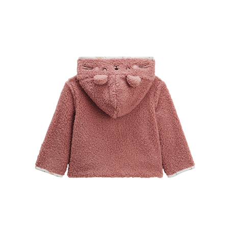 Ensemble bébé veste en sherpa et pantalon en molleton bloom Rose 3 - vertbaudet enfant 
