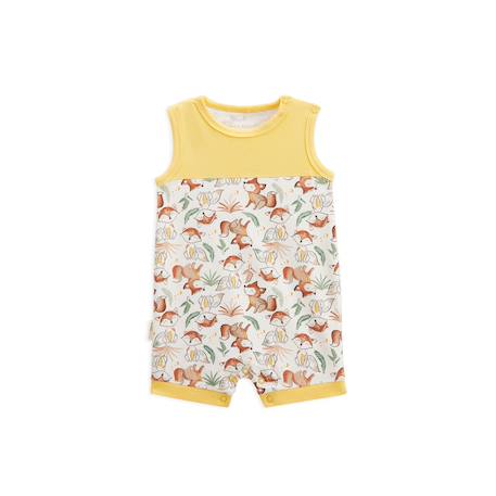 Barboteuse bébé petit envahisseur Jaune 2 - vertbaudet enfant 