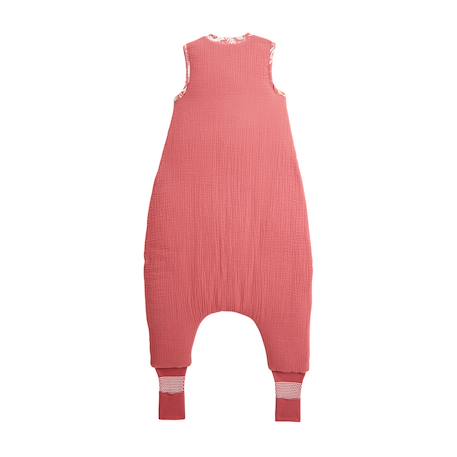 Turbulette tog 2 en gaze de coton avec pieds retroussables alba Rose 3 - vertbaudet enfant 