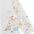 Turbulette d'hiver en velours avec pieds retroussables et manches amovibles bloom Ecru 4 - vertbaudet enfant 